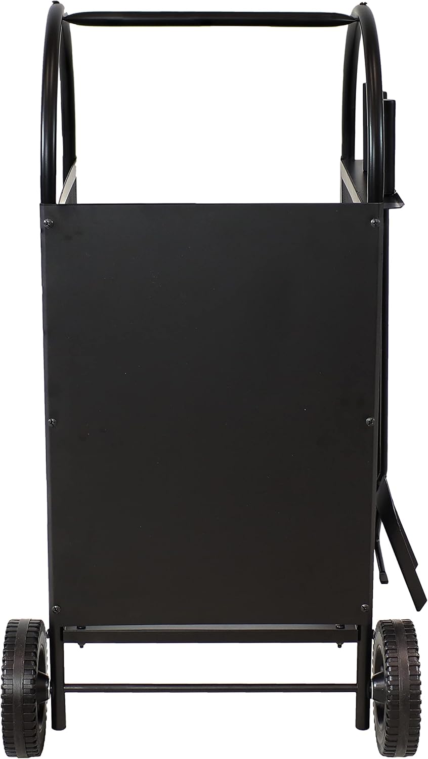 Wrought Iron Firewood Rack with Poker, Shovel and Brush Tools O15091