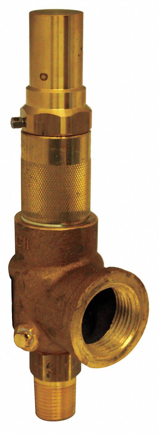 Safety Relief Valve, 1-1/2 x 2 In, 150 PSI Q688775