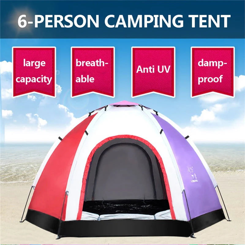 8 x 8 Foot 4 Person 4 Season Tent F554485
