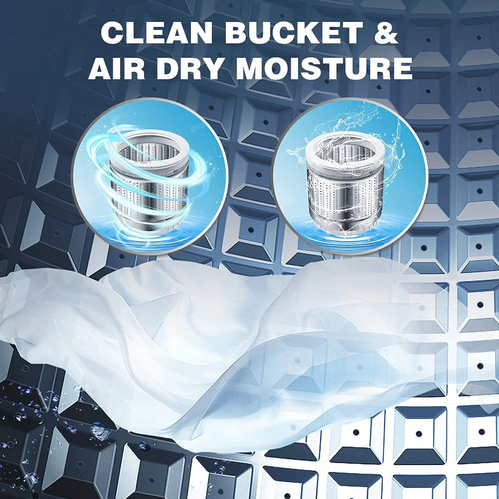 Portable Full-Automatic 1.8 Cu. ft. Top Load Laundry Washer Y847
