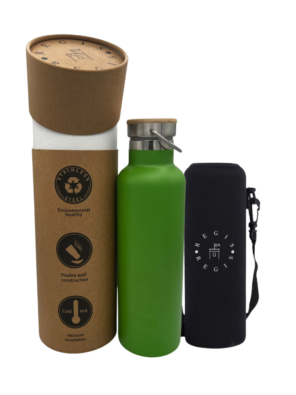 LIME Stainless Steel Sports Water Bottles 25oz R469