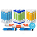 23 Filters with 50 GPD RO Membrane Replacement Filter Set K144405