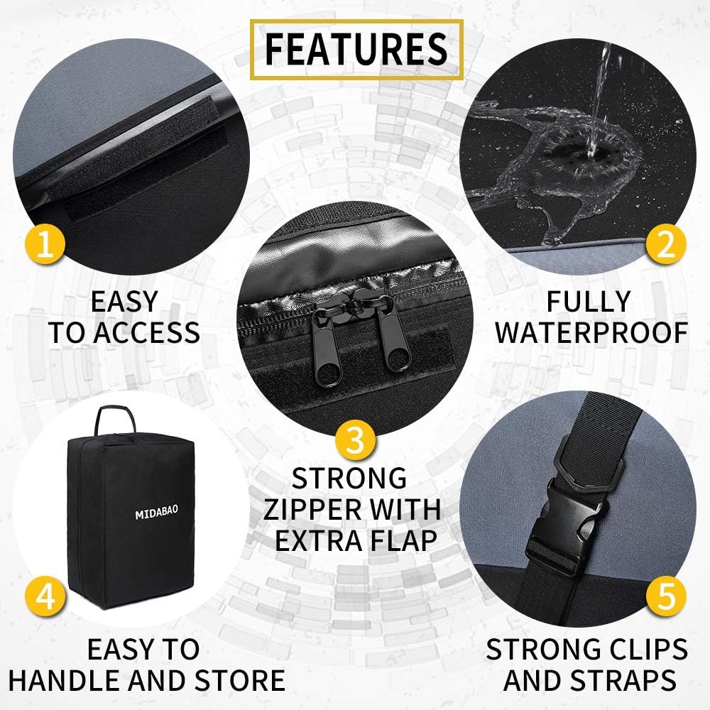 20 Cubic Waterproof Car Roof Top Carrier P3511