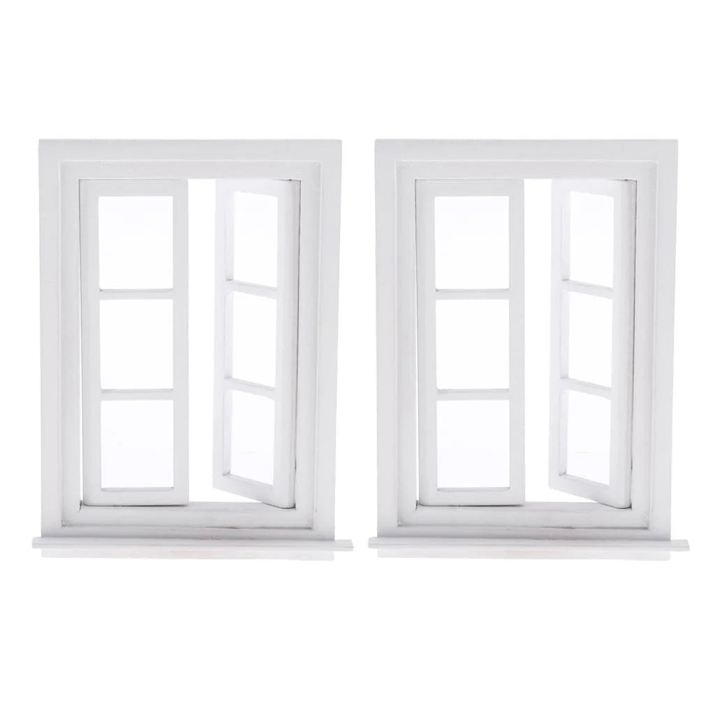 Set of 2 Dolls House DIY Ornament Play Set Y6007