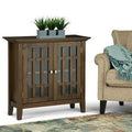 Rustic Natural Brown 2-Door Accent Cabinet S75143