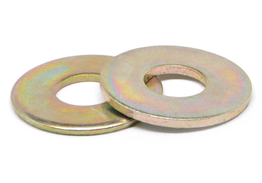 1x22 Grade 8 Flat Washer Yellow Zinc Plated D260