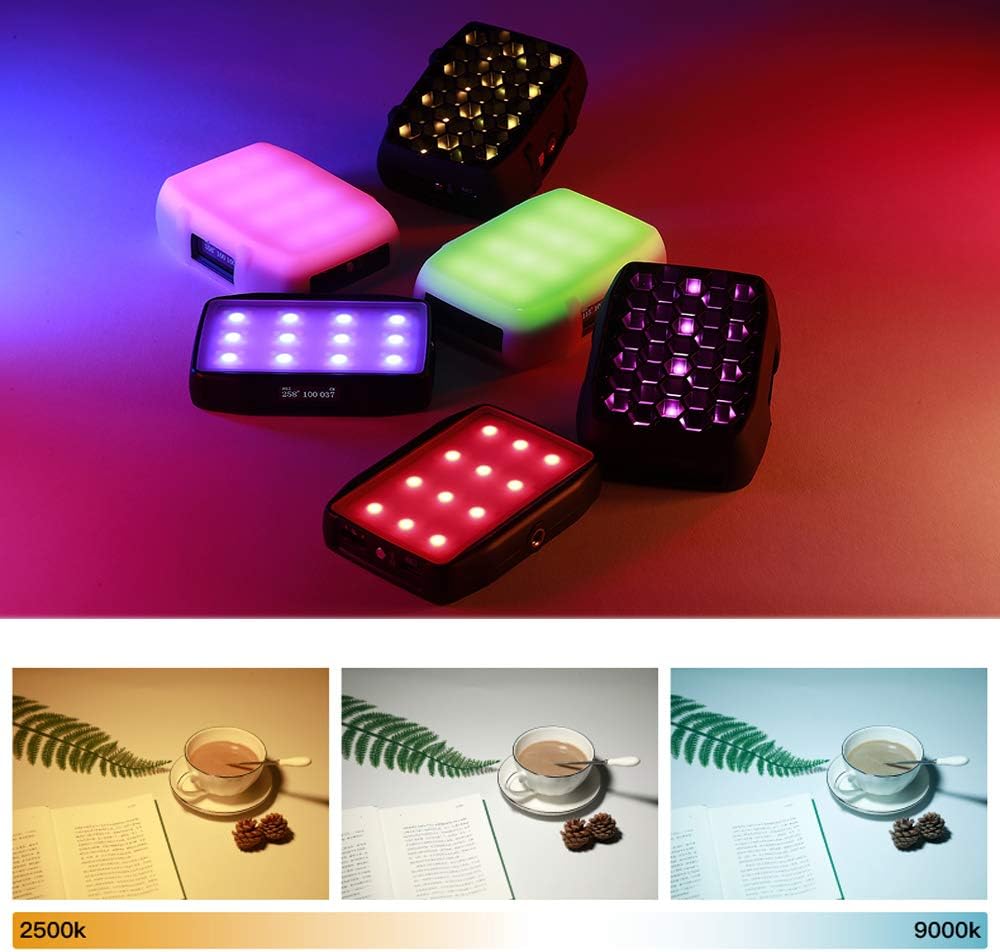 5W RGB Pocket On Camera Light 2500-9000K X343