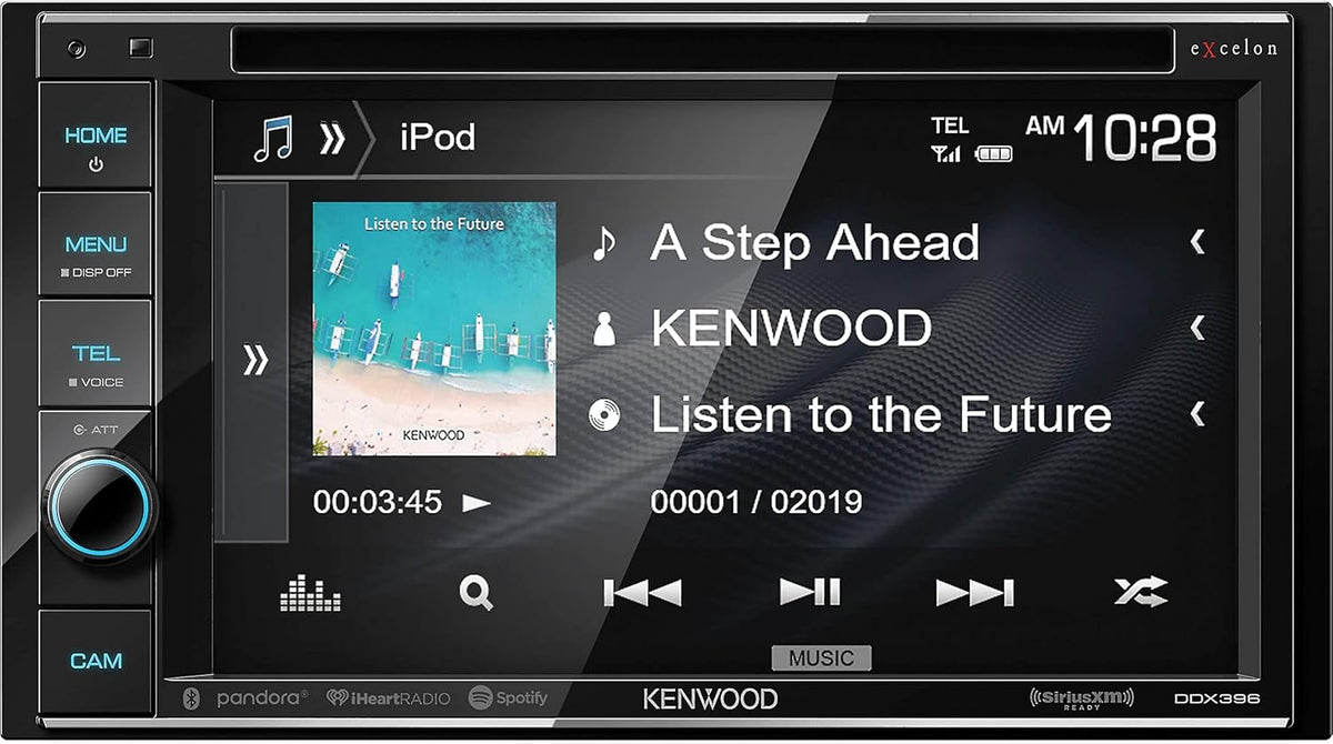 Double DIN Bluetooth Car Stereo Receiver with 6.2" Touchscreen L41392