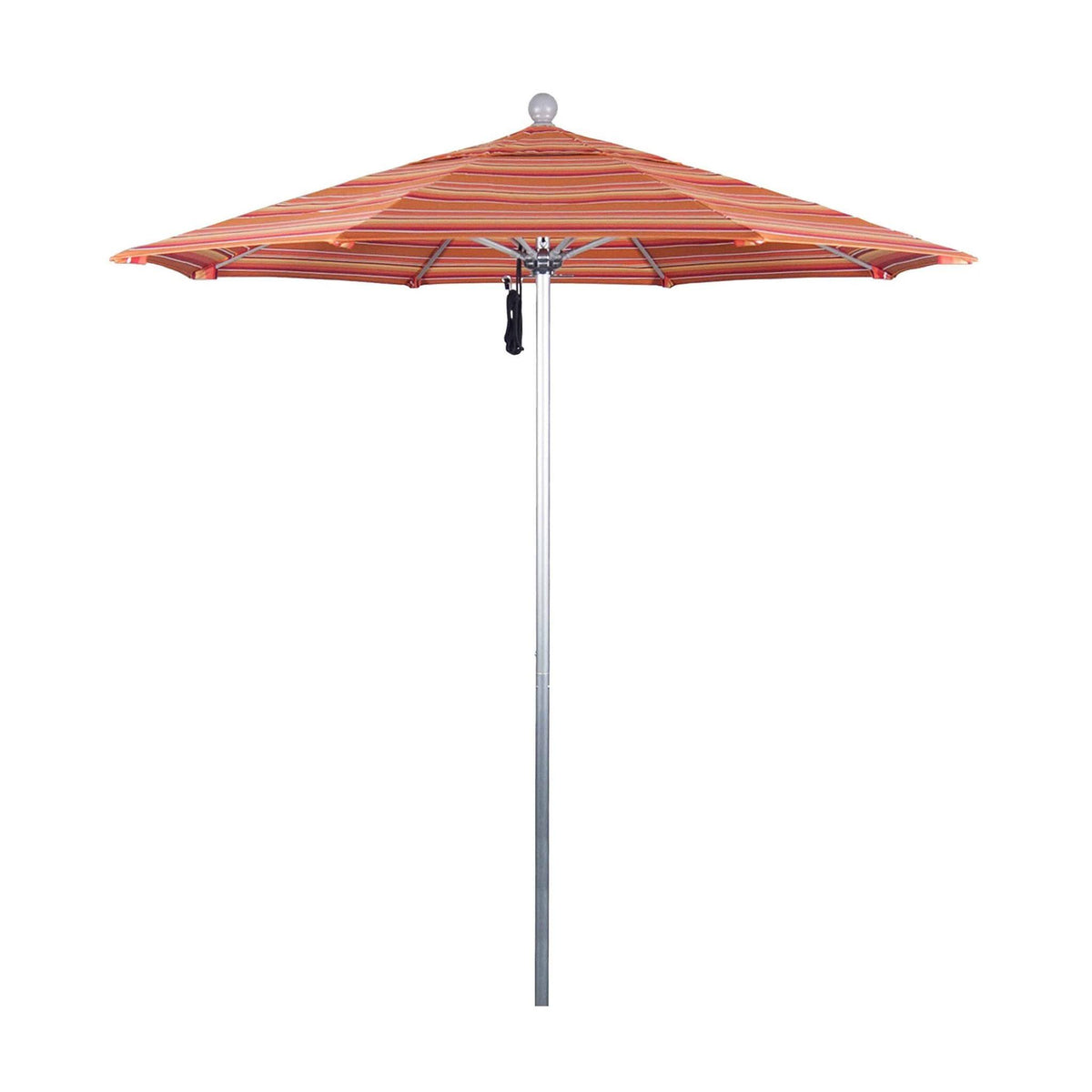 9 Ft Fiberglass Market Umbrella Pulley Open Bronze T905045