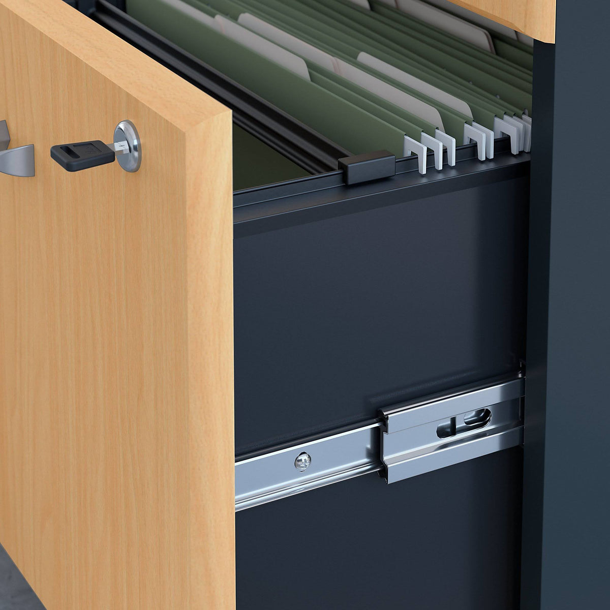 Beech Storage File Cabinet W534535
