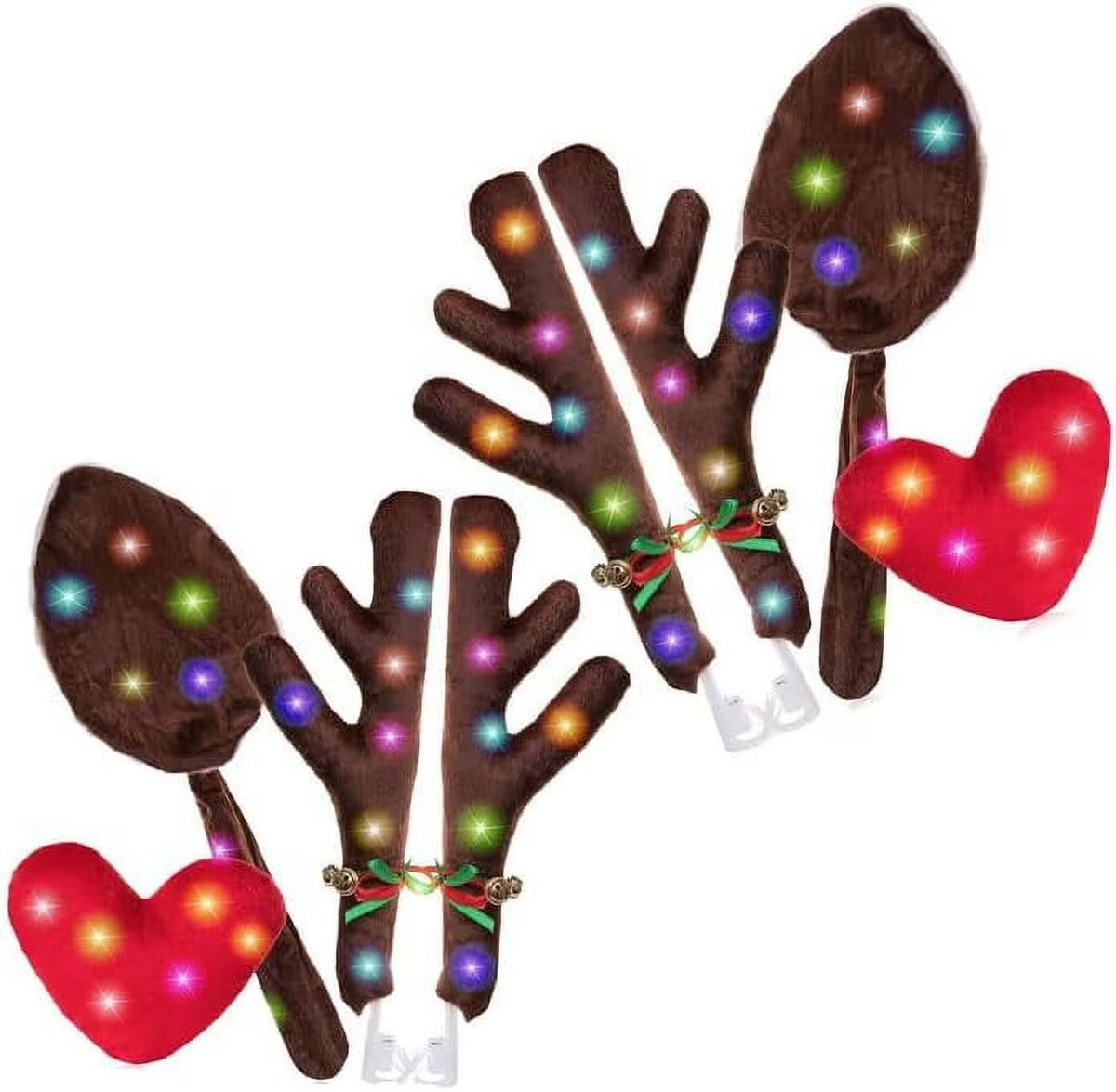 Car Reindeer Kit with LED Lights Y7732