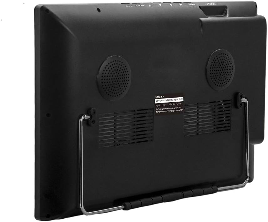 14.1 Portable Widescreen LED TV with HDMI, USB/SD Card Slot, and Remote Control I4657
