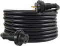 25ft 30Amp 125V LED Electric Extension RV Power Cord, NEMA L5-30P to L5-30R Y867