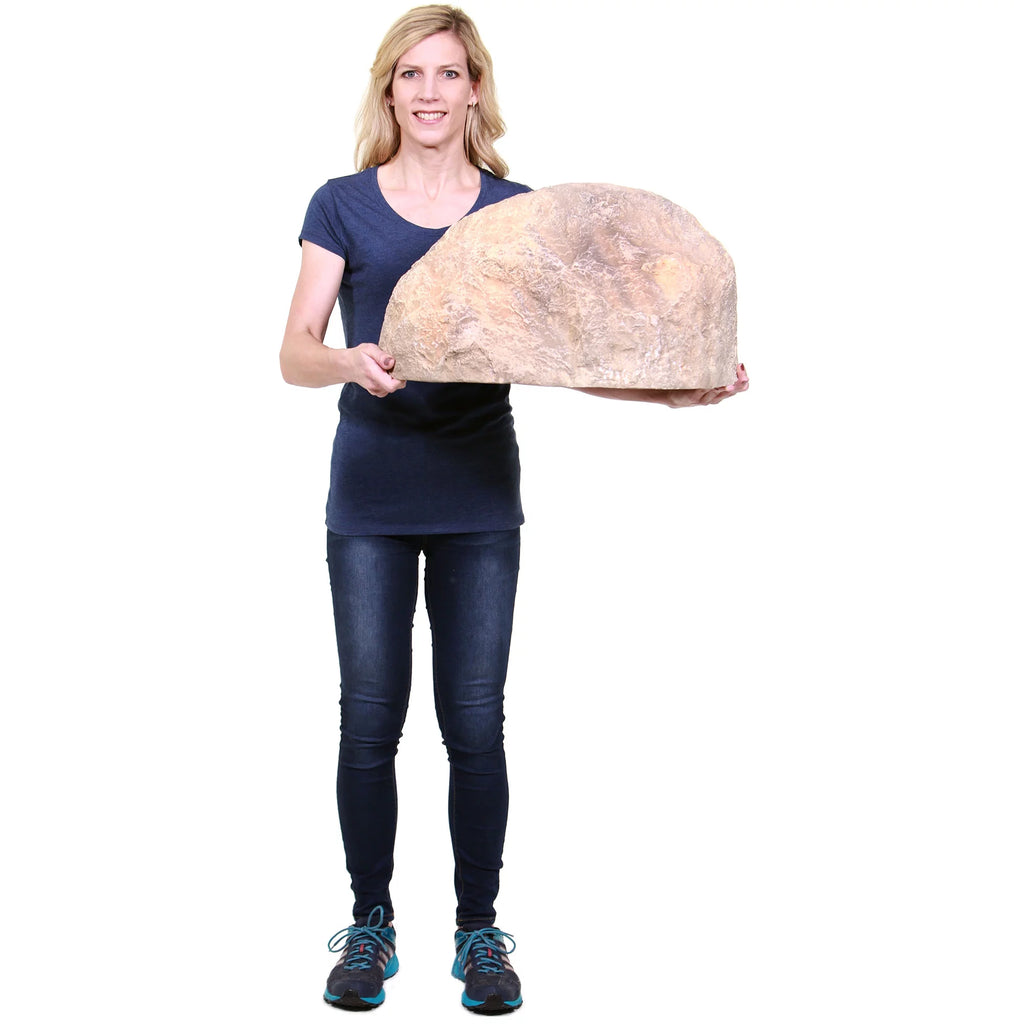 Small Tan Artificial Rock O698203