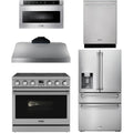Electric Range, Range Hood, Refrigerator, Dishwasher and Microwave W8880