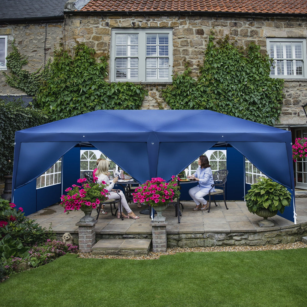 10'x20' Pop Up Canopy Tent with Carry Bag E991