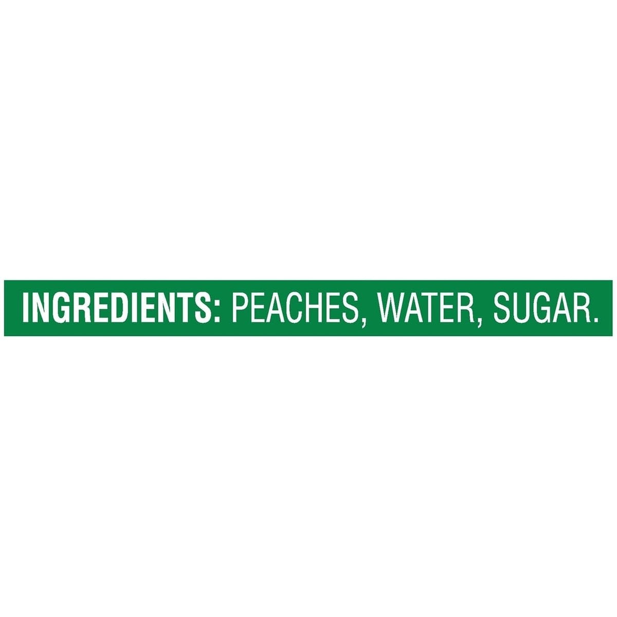 Lite Sliced Peaches In Extra Light Syrup 105 Ounce Y51695