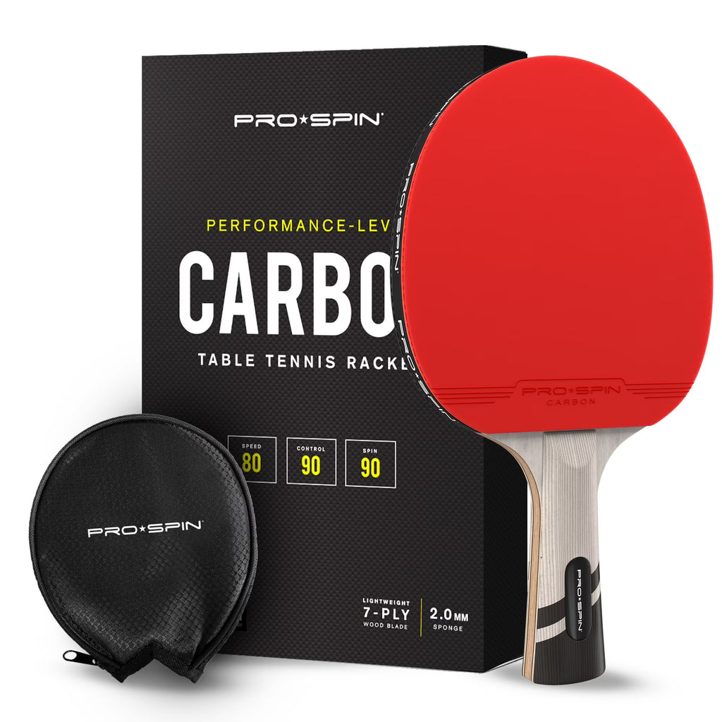 Carbon Fiber Ping Pong Paddle Table Tennis Racket Y483835