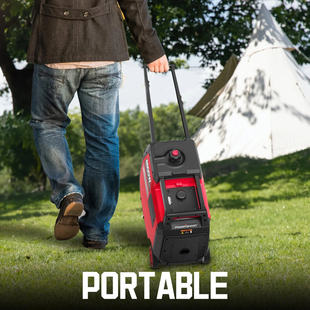 4500W Portable Inverter Gas Generator with Electric Start C484534