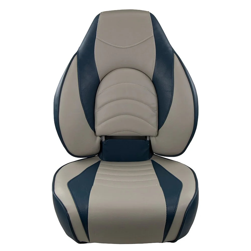 Blue/Grey High Back Seat J9672