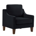 Black Velvet Armchair P803939