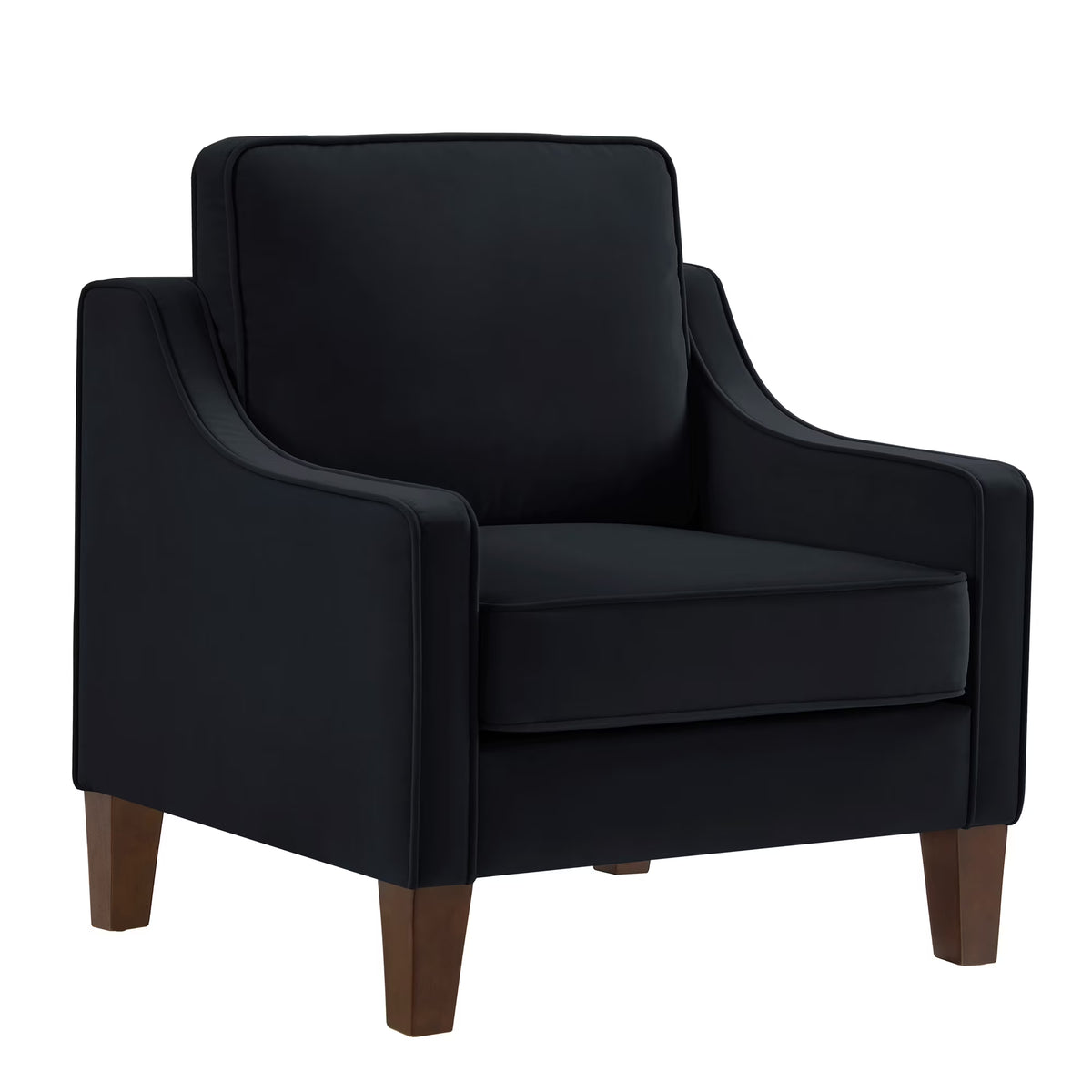 Black Velvet Armchair P803939
