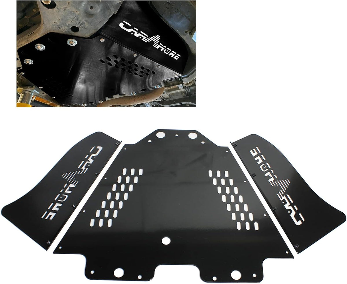 Black Catalytic Converter Protection Shield B10231