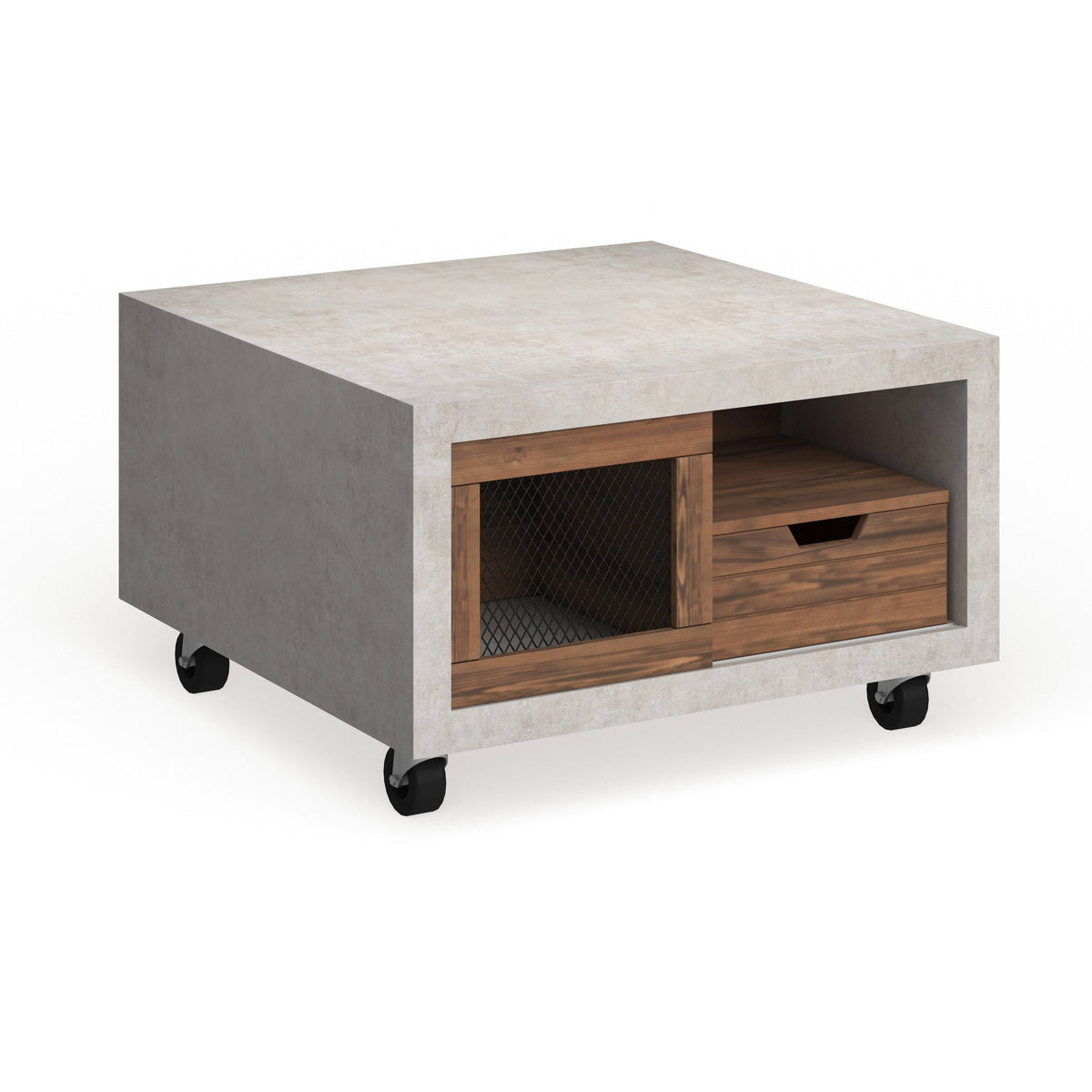 Industrial Multi-Storage Coffee Table H8303