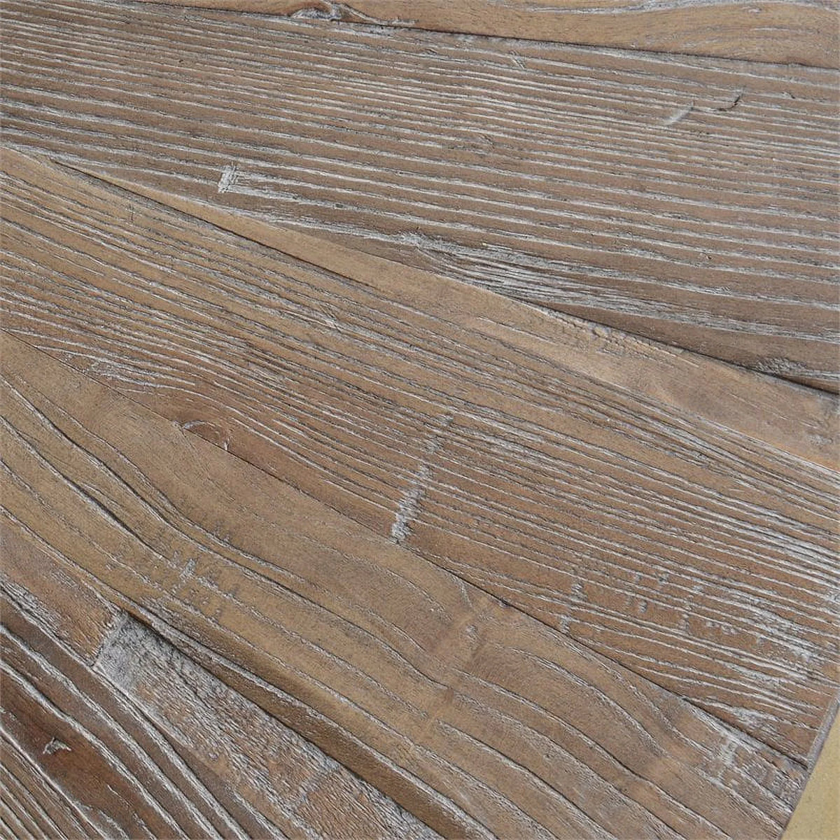 Wood and Metal End Table Set of 2 H660221