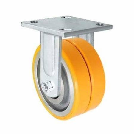 Dual Wheel Rigid Fixed Caster W502