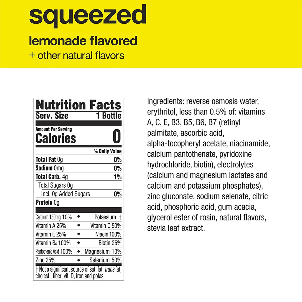 3 Flavor Variety Pack Nutrient Enhanced Flavored Water, 20 Fl Oz Bottles (Pack of 12) Z240