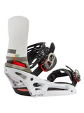 White/Black/Multi Snowboard Binding P73486