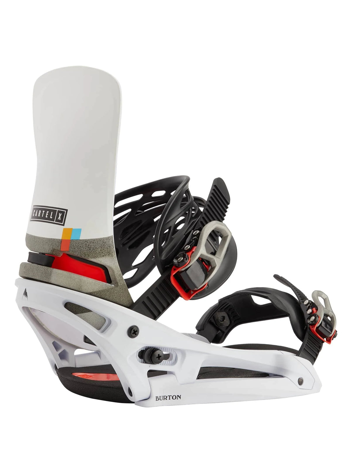 White/Black/Multi Snowboard Binding P73486