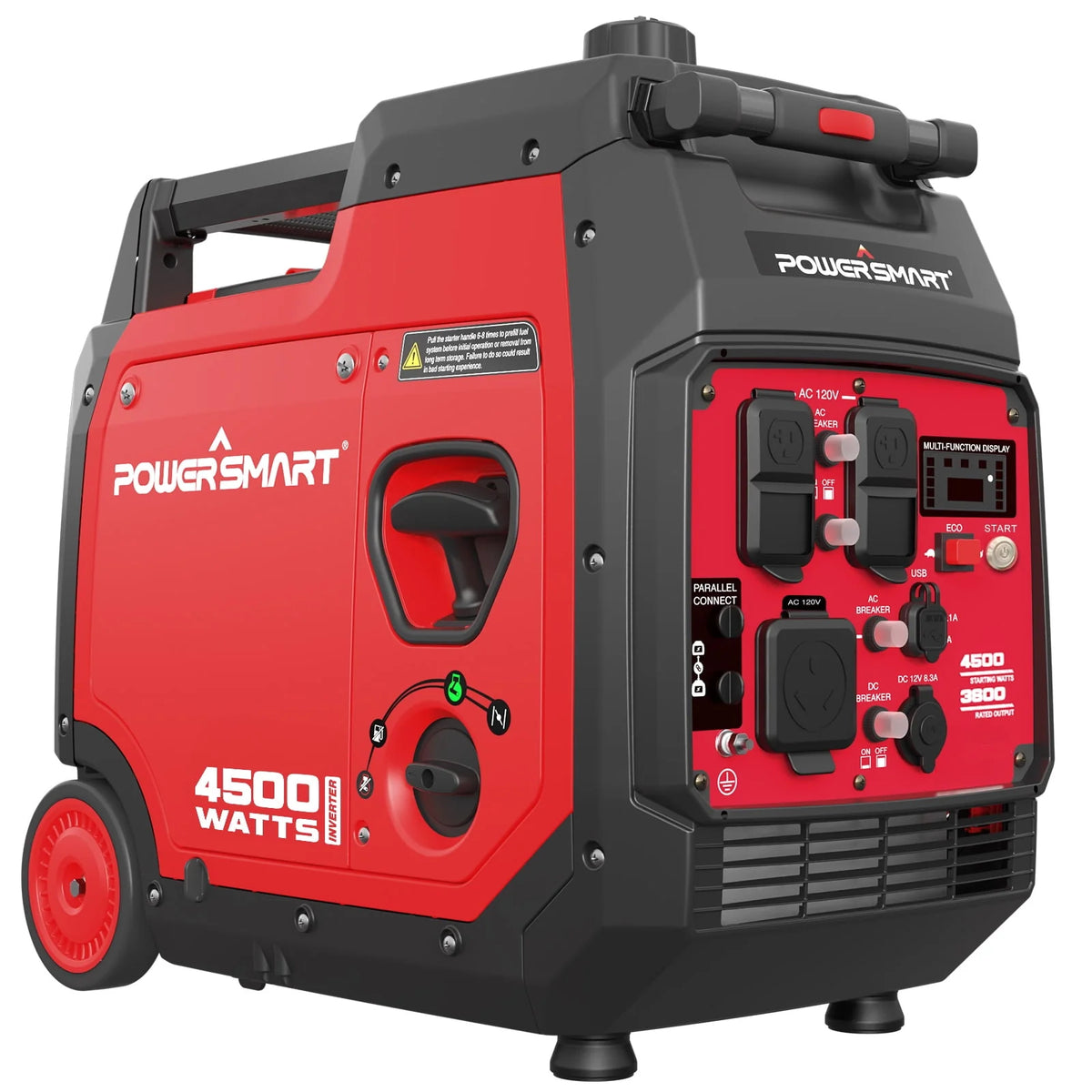 4500W Portable Inverter Gas Generator with Electric Start C484534