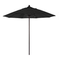 9 Ft Fiberglass Market Umbrella Pulley Open Bronze T905045