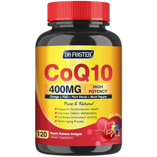 CoQ10 400mg SoftGels Supplement, 120 Servings V21431