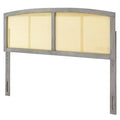 King Gray Panel Headboard O676