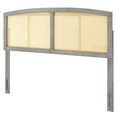 King Gray Panel Headboard O676
