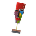 Modern Abstract Human Face Statue A63718