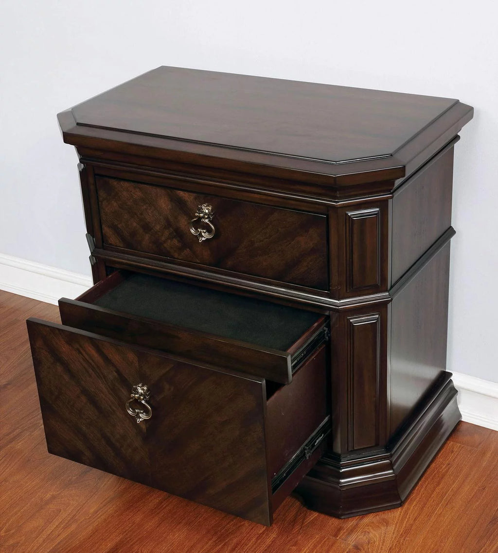 Solid Wood Queen Bedroom Set 5pcs S166074