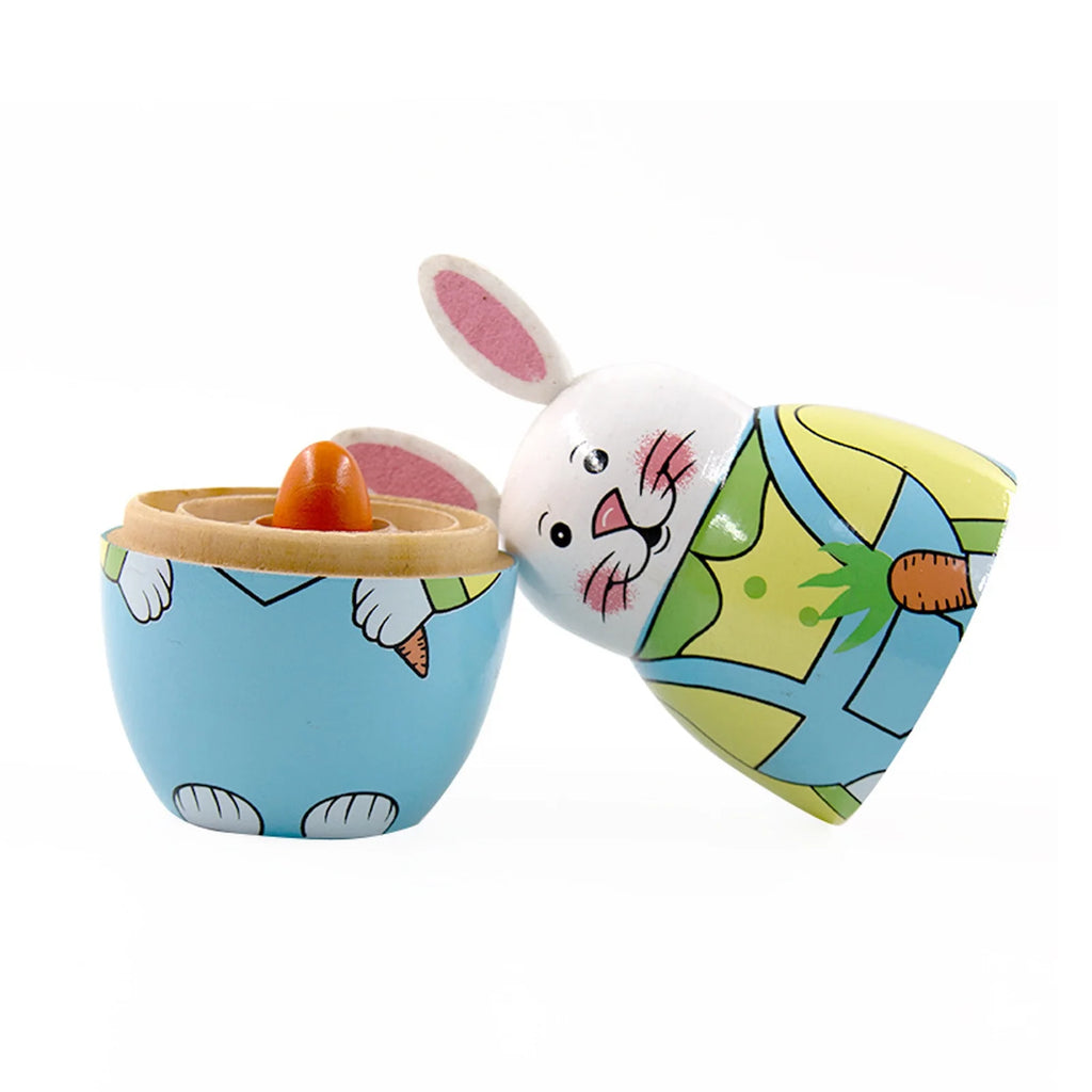 5-Storey Wooden Rabbit Doll Toys I33689