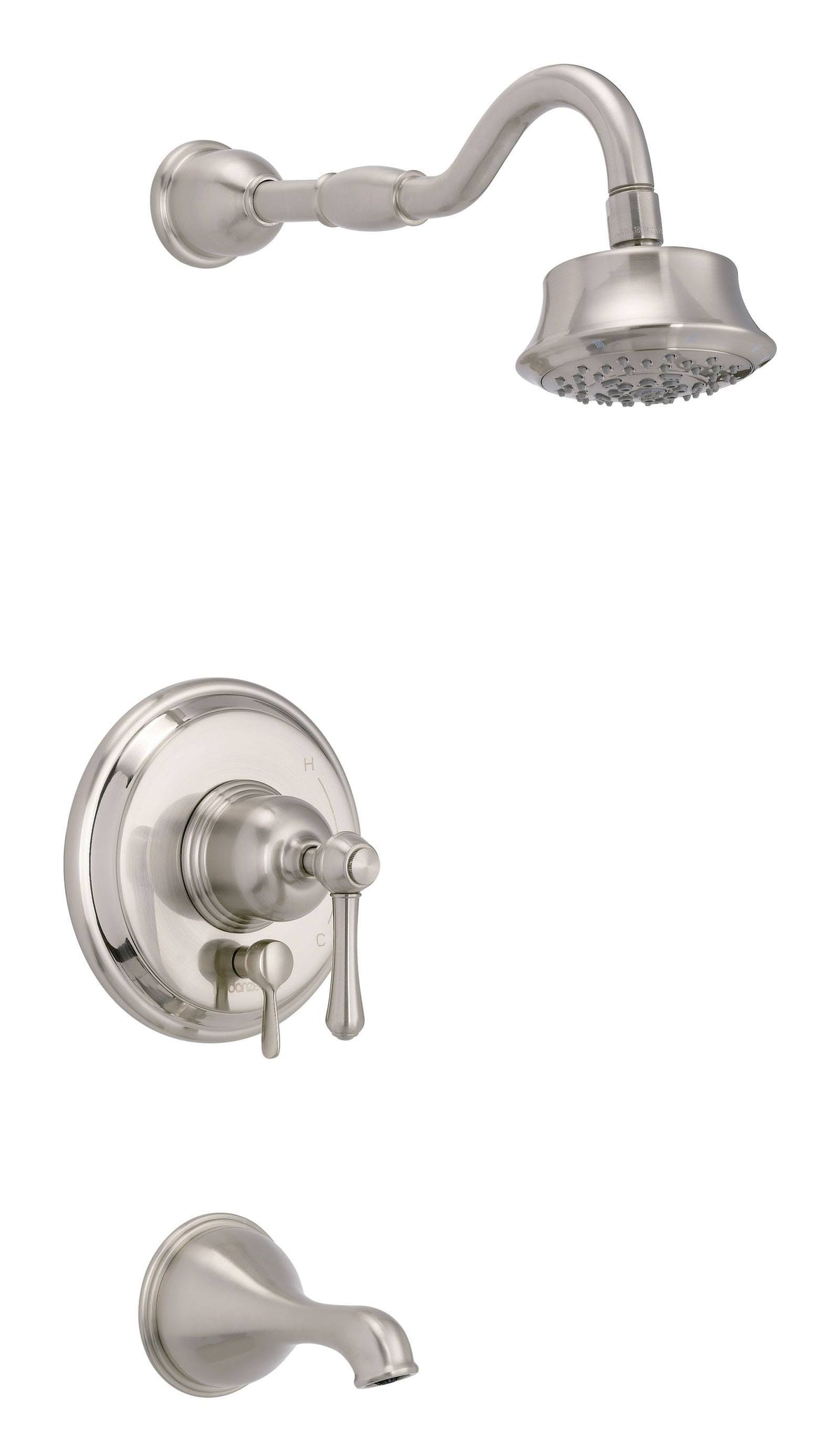 Brushed Nickel Tub Shower Trim Kit V132
