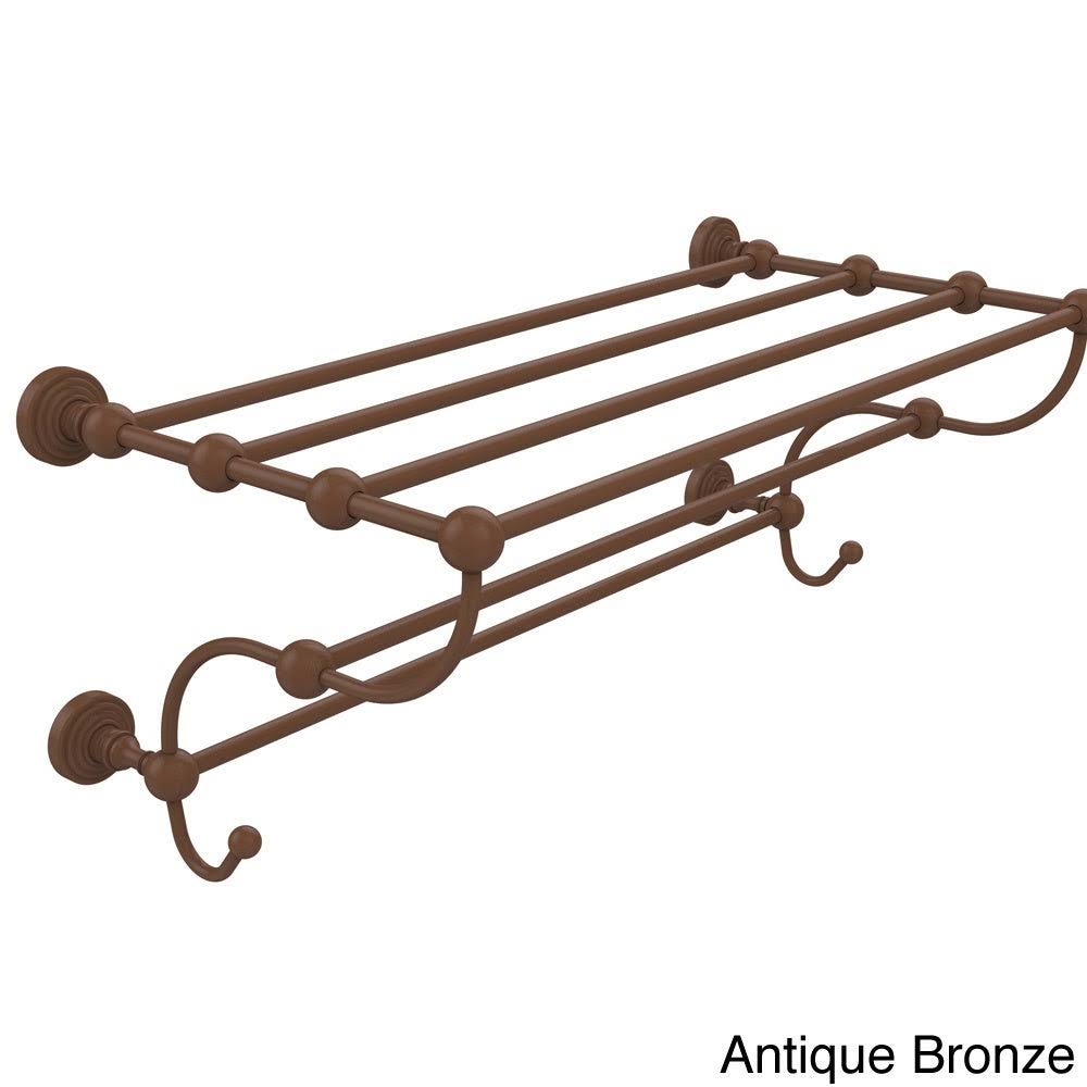 Antique Bronze Train Rack Towel Shelf M517016
