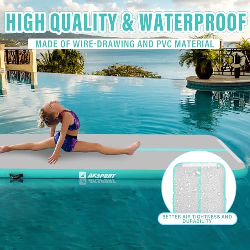 Inflatable Gymnastics Tumbling Mat with Air Pump O7901