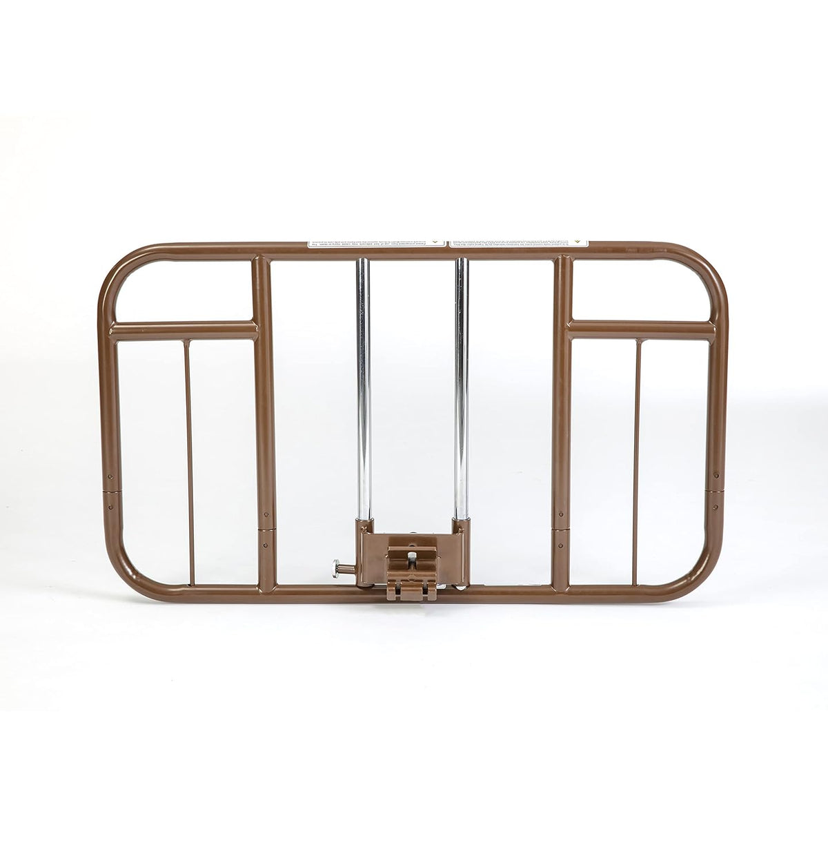 Clamp-On Half-Length Bed Rails, 1 Pair, Brown Z4732