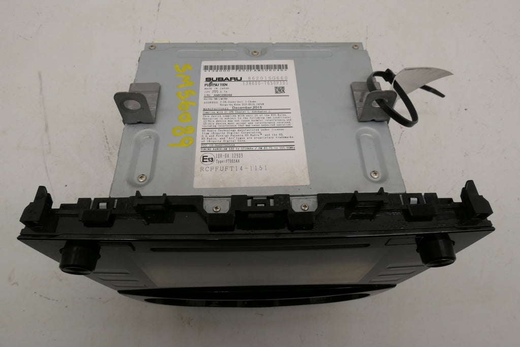 Pre-Owned 2016 Subaru Forester CD Player Radio Receiver Bezel J480