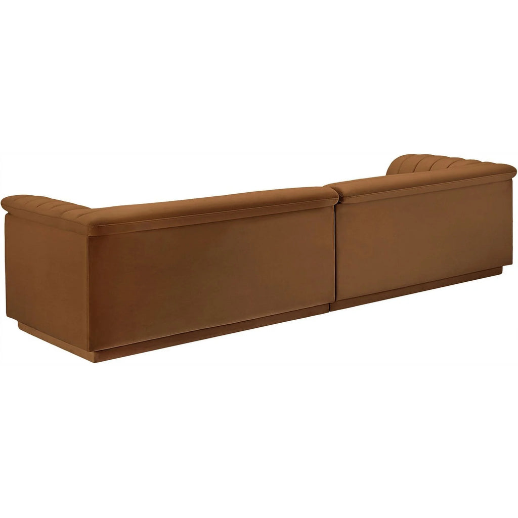 Saddle Velvet Modular Sofa H75216