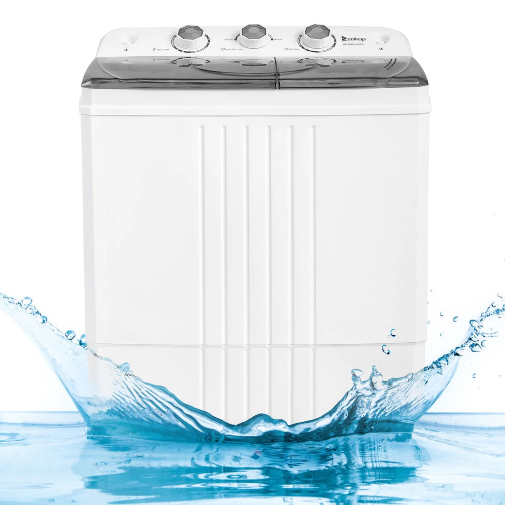 Compact Twin Tub Portable Mini Washing Machine with Drain Pump I871