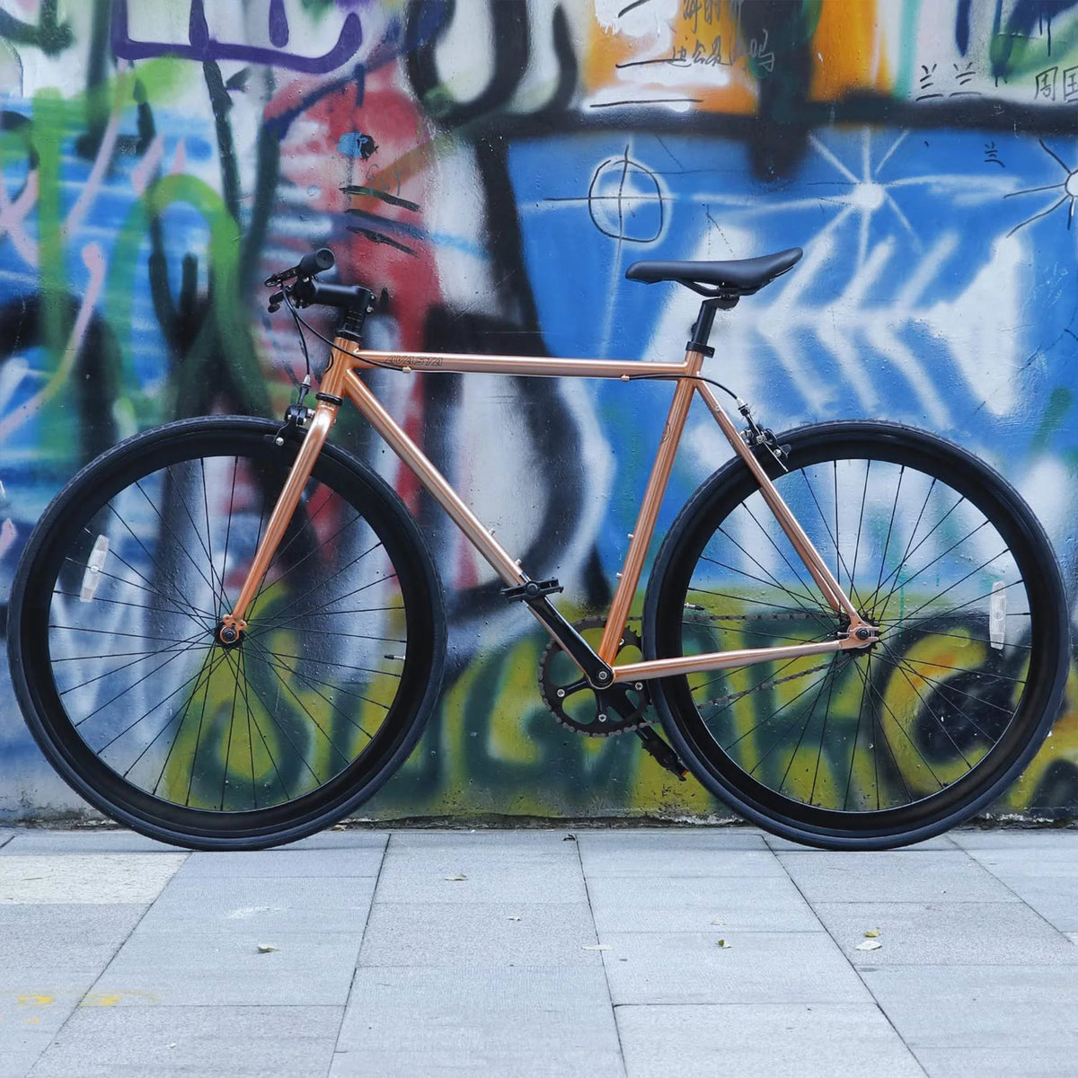 700C Single Speed Fixed Gear Bike E8697
