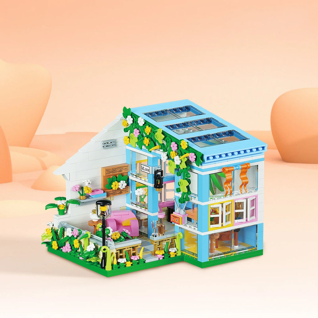Wooden DIY Miniature Dollhouse Kit M2099